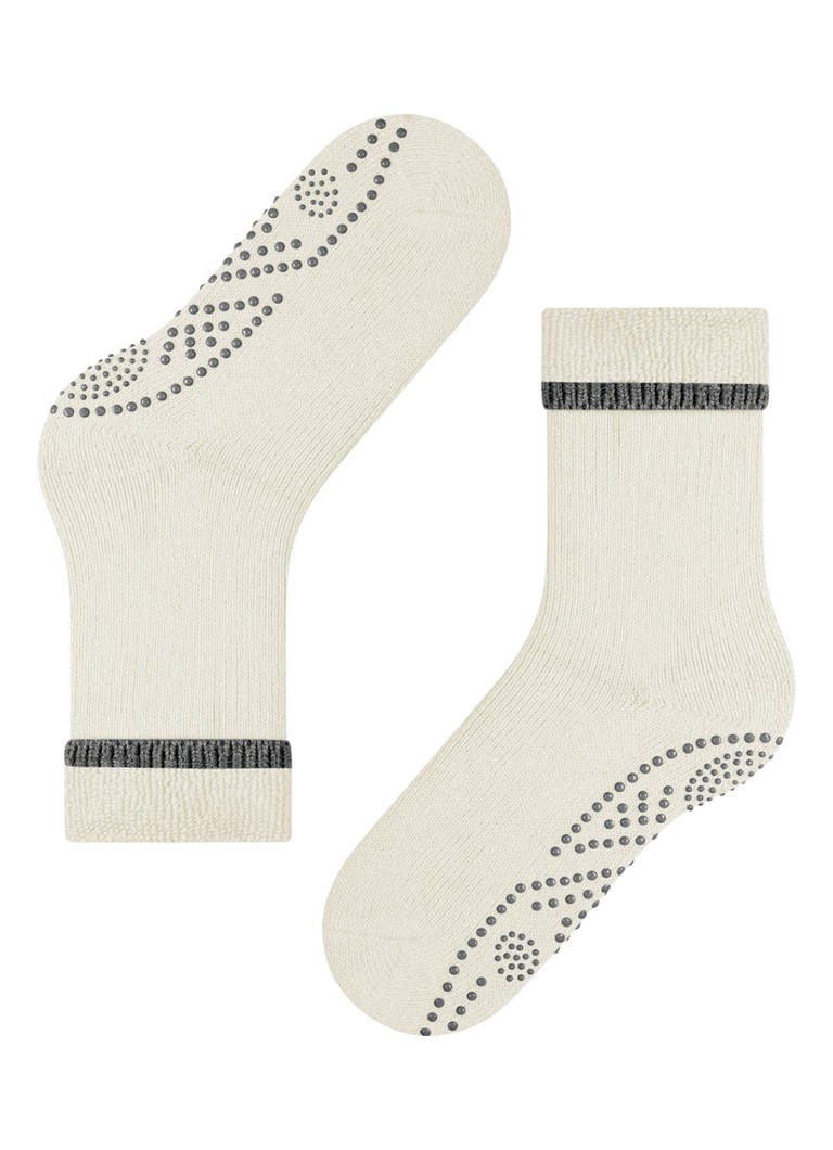 Falke Cuddle Pads gyapjúkeverék zokni csúszásgátlóval