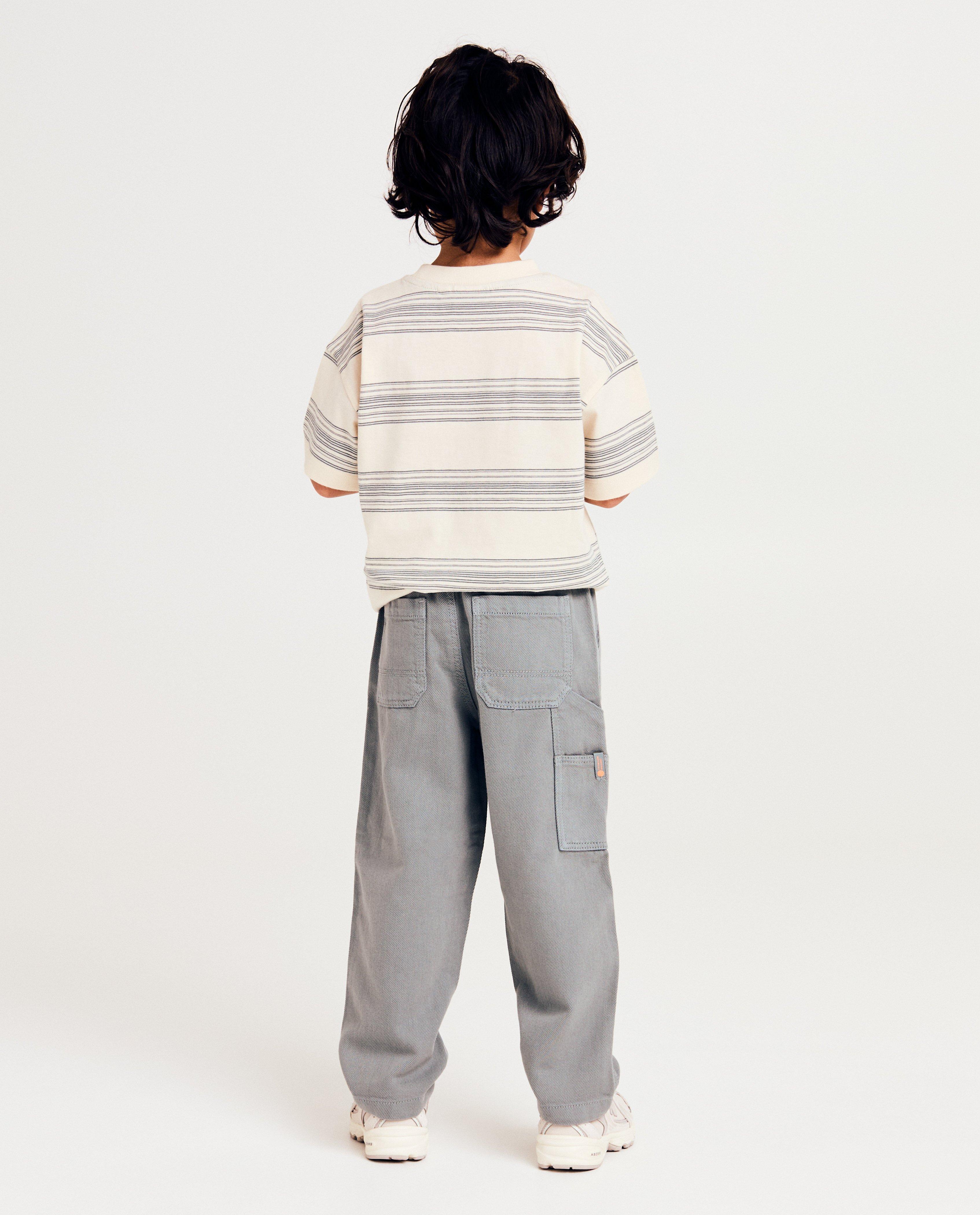 Pantaloni Wickie cu buzunar lateral kaki