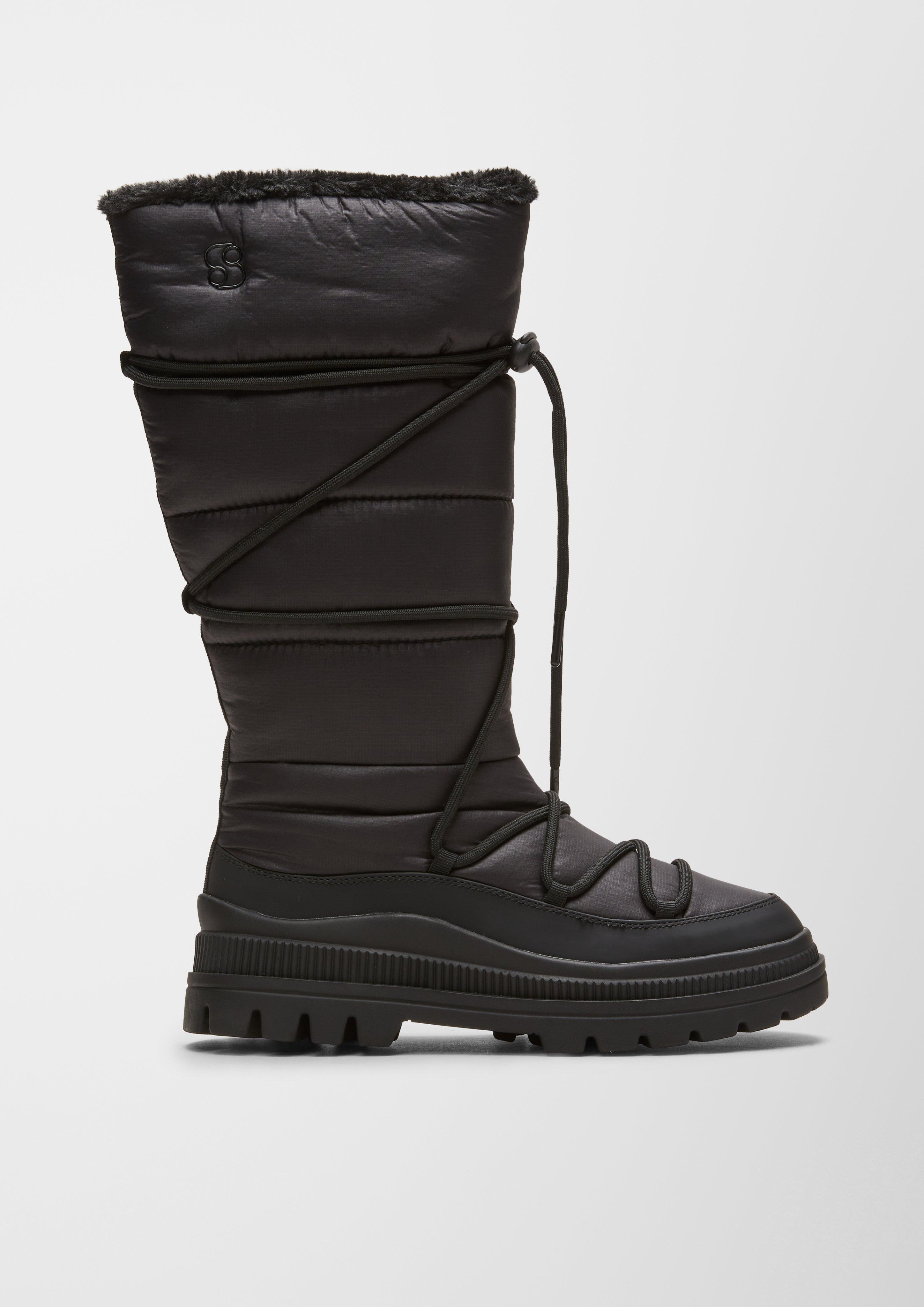 Gefütterte Stiefel mit Steppung  6006621-001