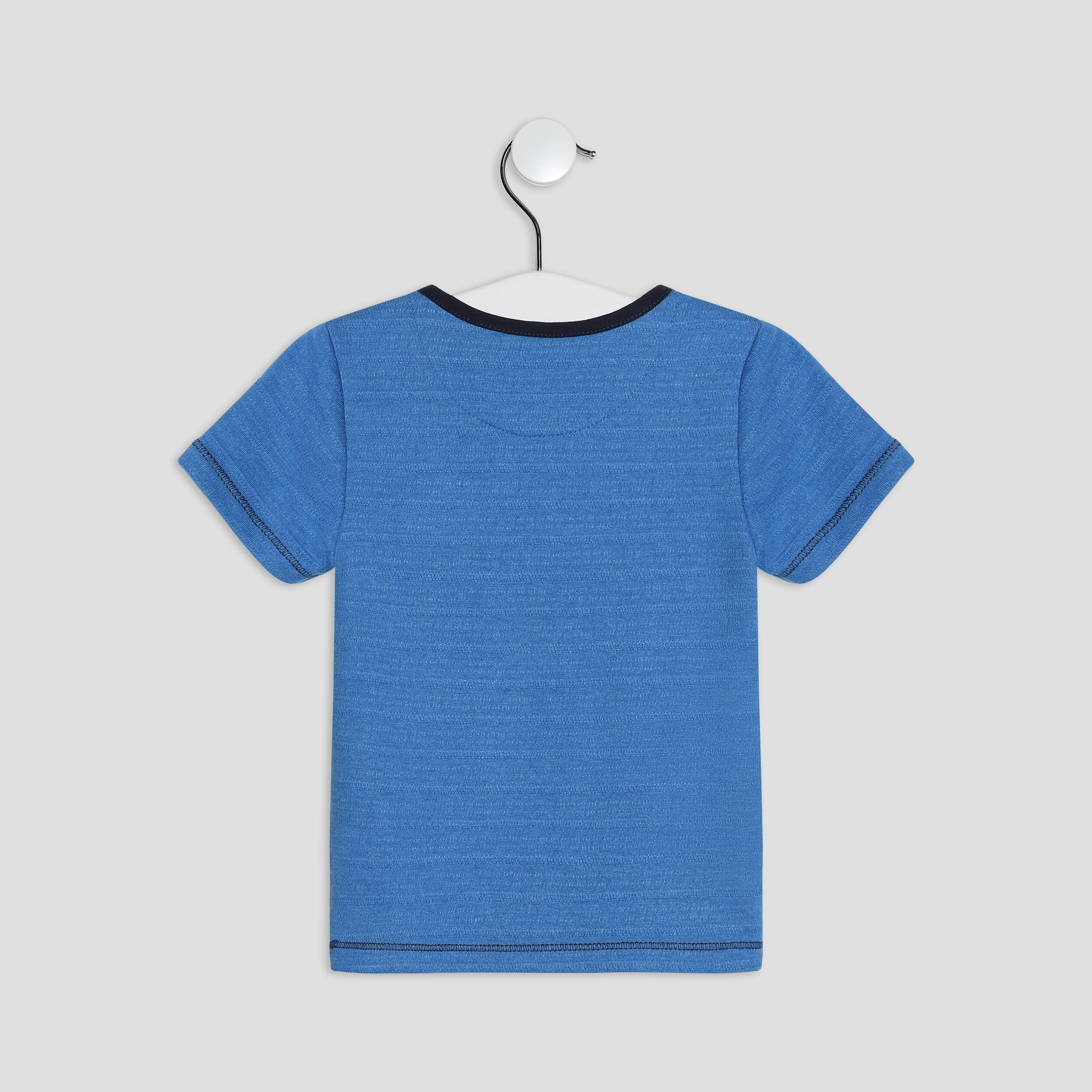 T-shirt manches courtes Creeks bleu bébé garçon | La Halle