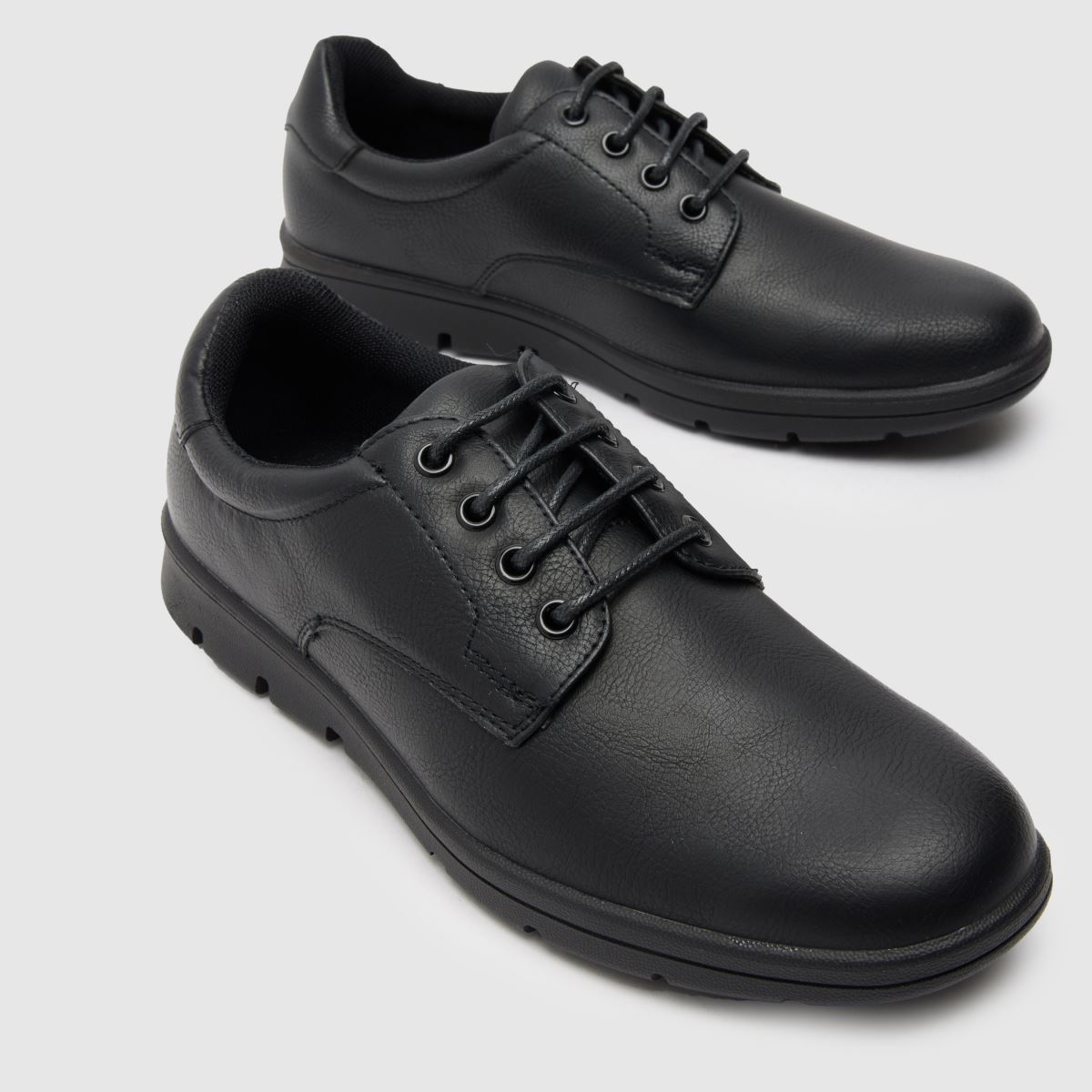 Schuh črni čevlji Rami Derby za fante
