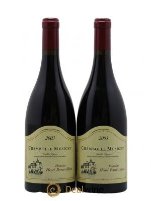Chambolle-Musigny Vieilles Vignes Perrot-Minot  2003 - Lot de 2 Bouteilles