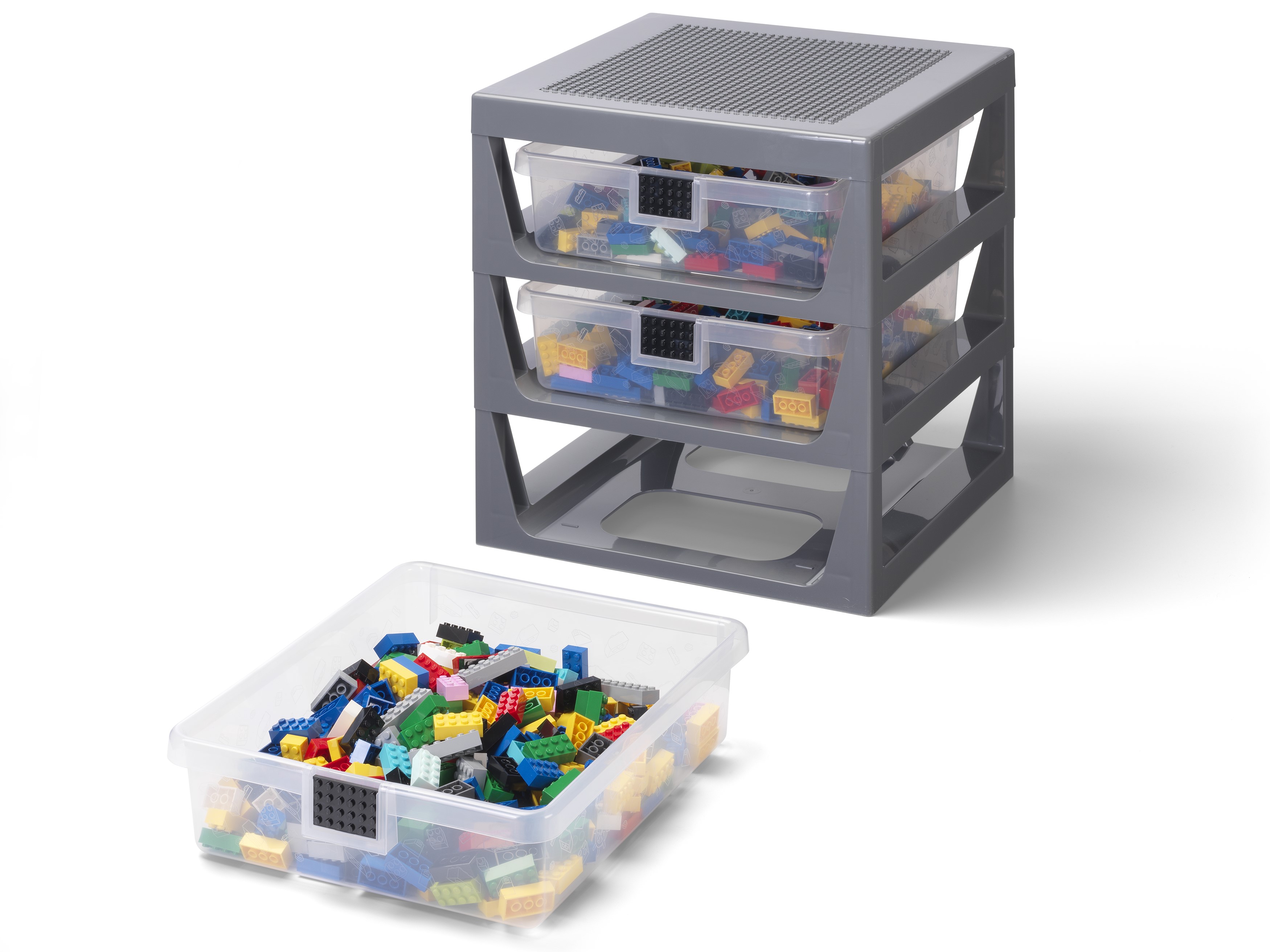 Aufbewahrungsbox mit 3 Schubladen in Grau 5006608