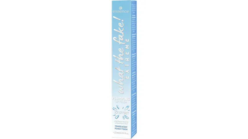 essence Lip Filler Extreme Plump What the Fake! 02 - Ice ice baby!