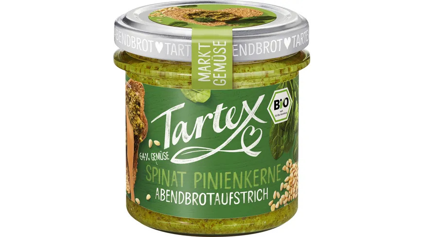 Tartex Marktgemüse Spinat Pinienkerne 135 g