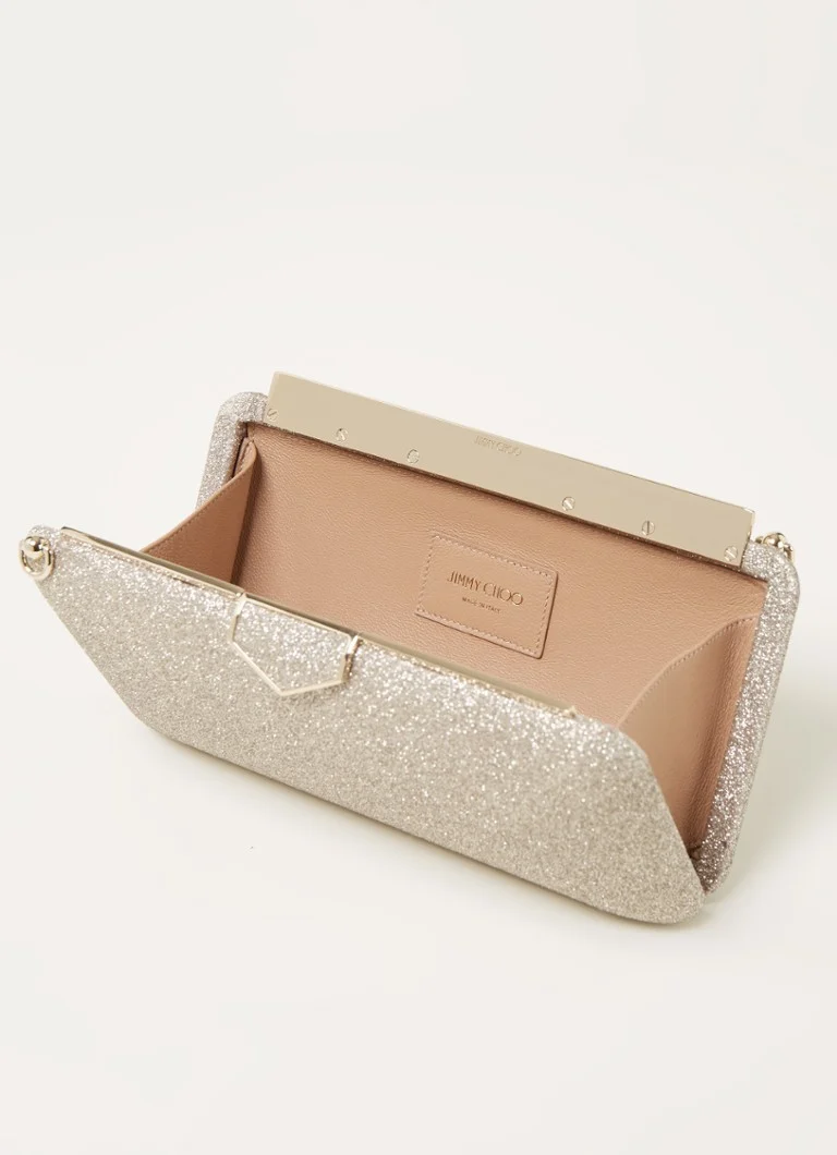 Geantă de mână Jimmy Choo Ellipse cu paiete