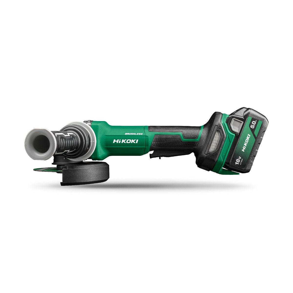 HiKOKI G1813DFWQZ Multivolt Akku Vinkelsliber 125 mm 18V 5,0Ah Li-Ion i HSC II Kuffert