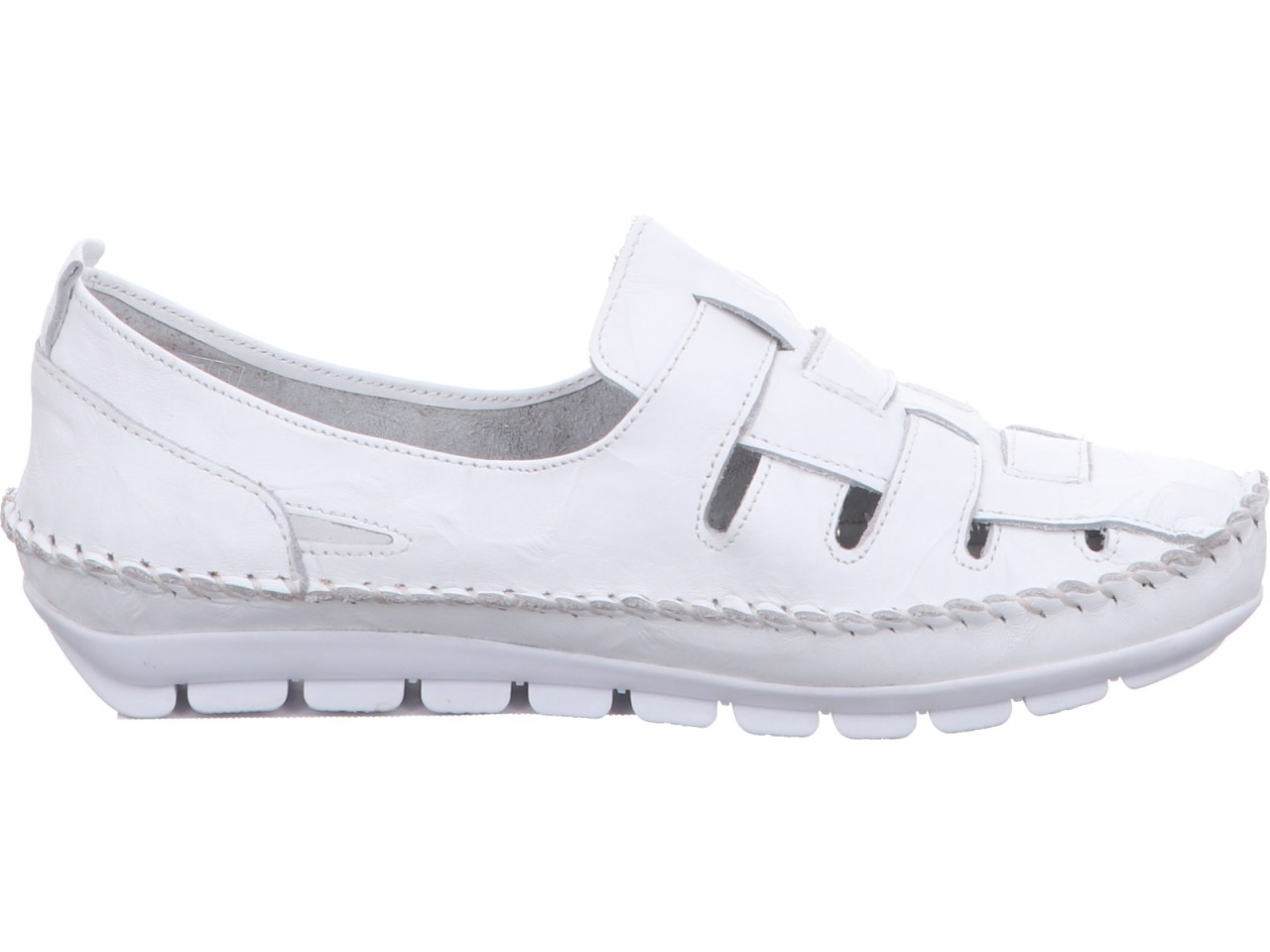 GEMINI Sportliche Slipper weiss