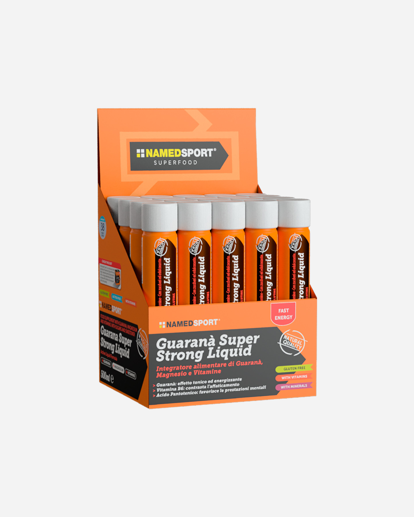 Energetico nazwany sportową guaraną Super mocny płyn SP271