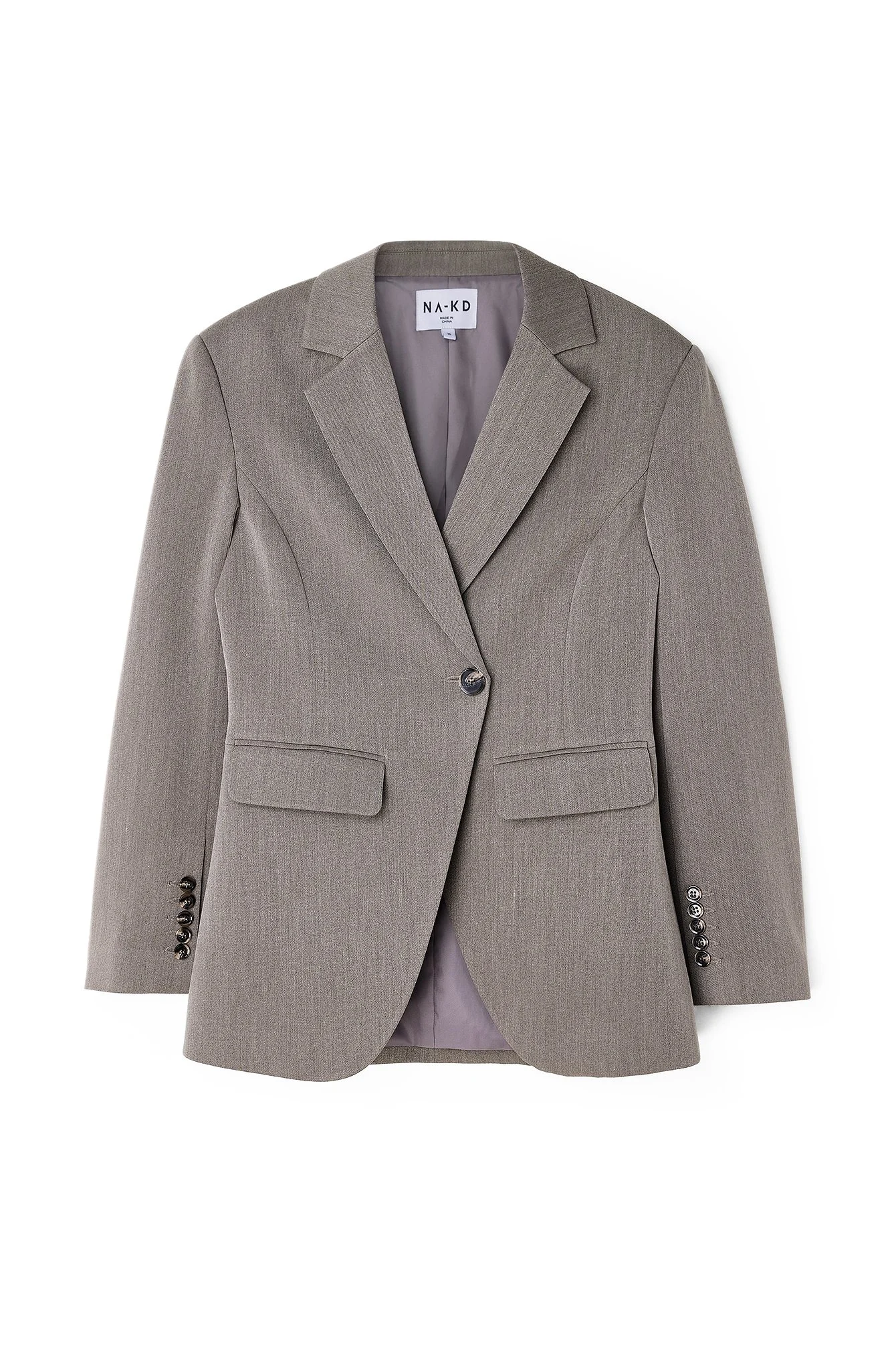 Fitted Overlap Blazer