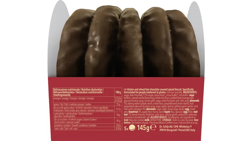 Schär Lebkuchen 145 g