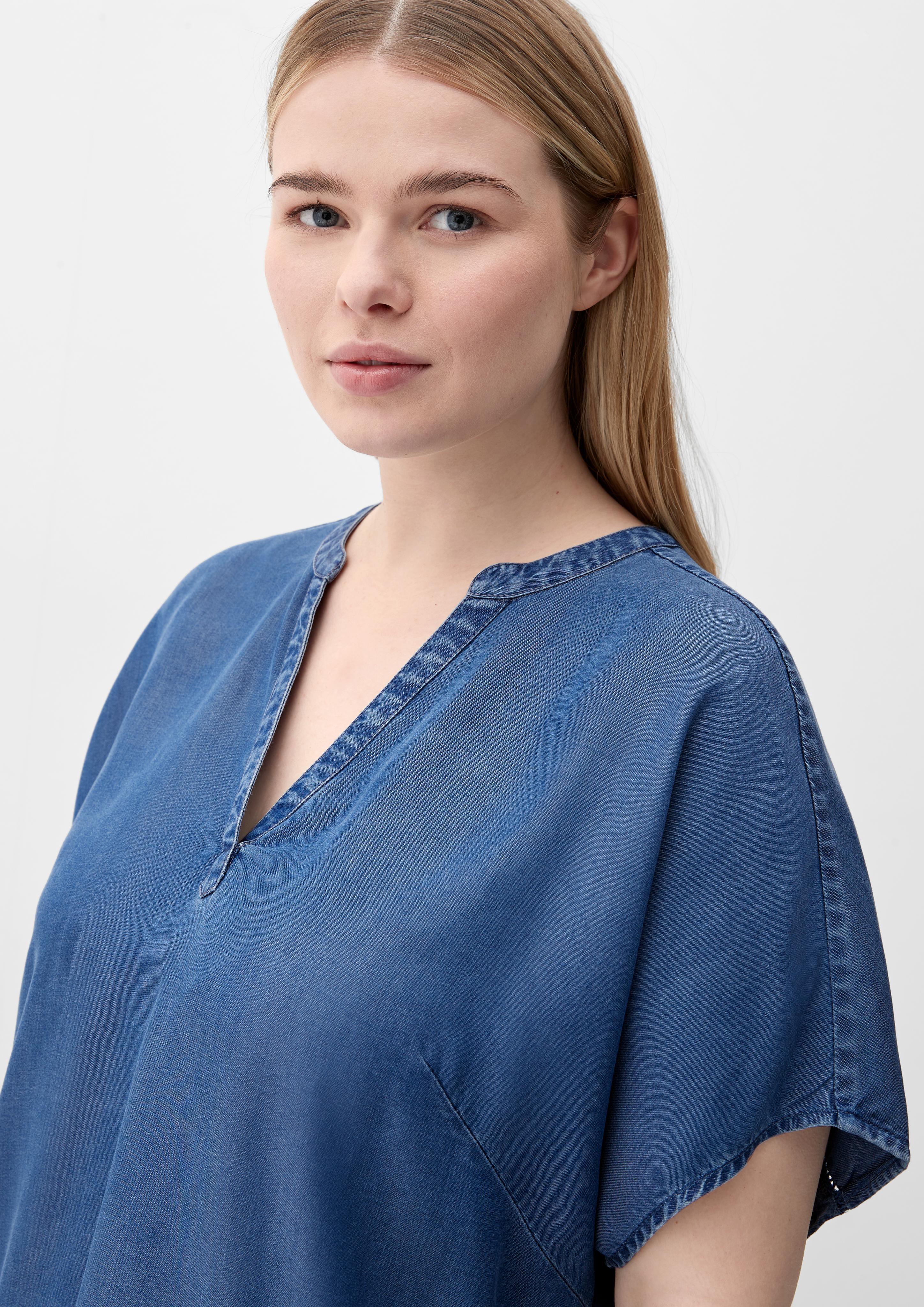 Denim Bluse mit Rücken-Detail  2128820-57L1