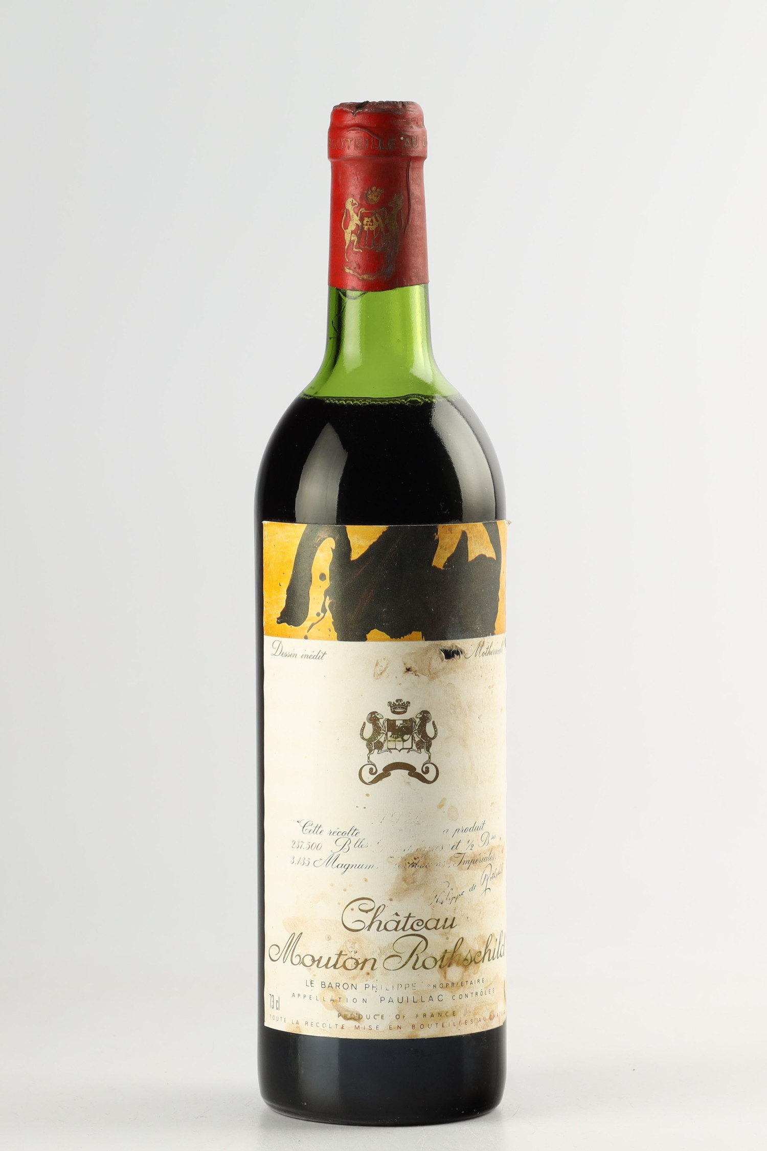 Château Mouton Rothschild 1974, Pauillac