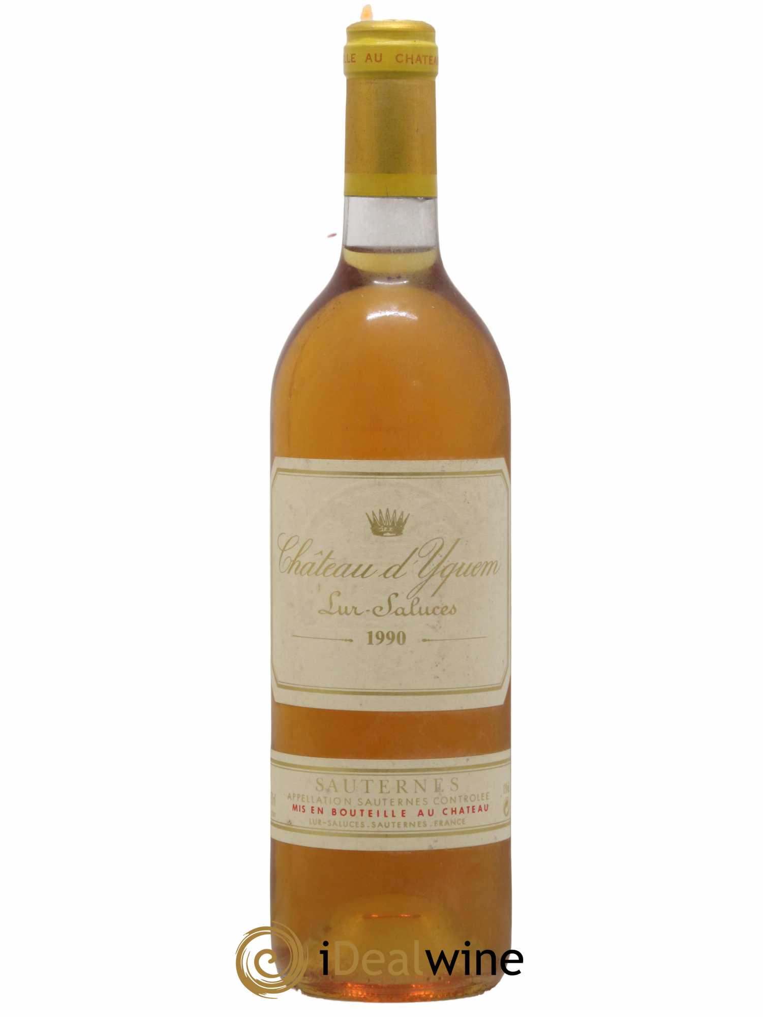Château d'Yquem 1er Cru Classé Supérieur  1990 - Lot de 1 Bouteille