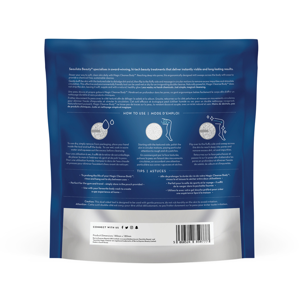 seoulista beauty Seoulista Beauty Magic Cleanse Body Single Nettoyant