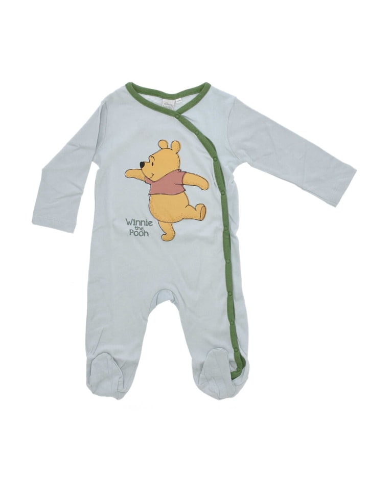 Winnie Puuh Winnie Puuh Baby-Strampler Baby-Outfit kuscheliger Einteiler für Babys in Grau günstig kaufen