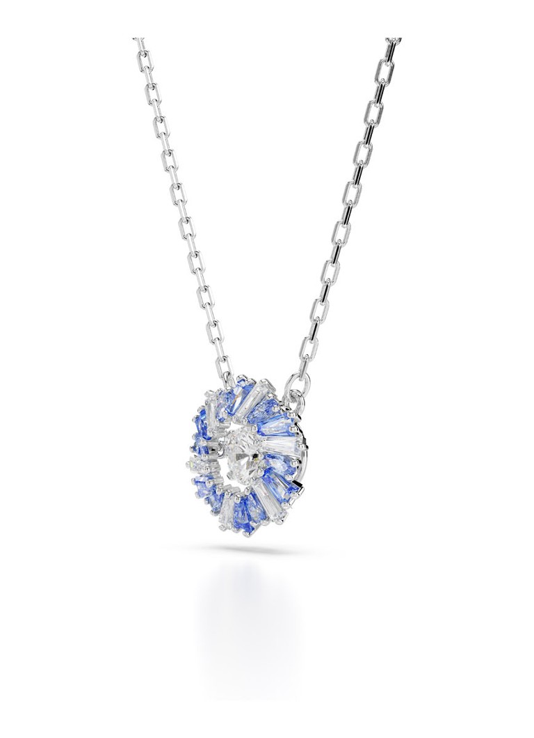 Swarovski IDyllia set of necklace and stud earrings with crystal