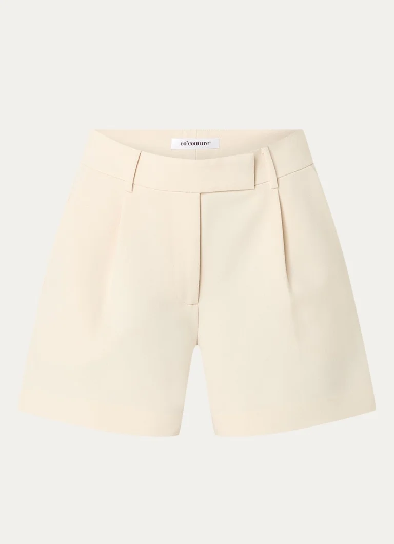 Pantaloncini Co'Couture Vola a vita alta e vestibilità ampia con tasche laterali