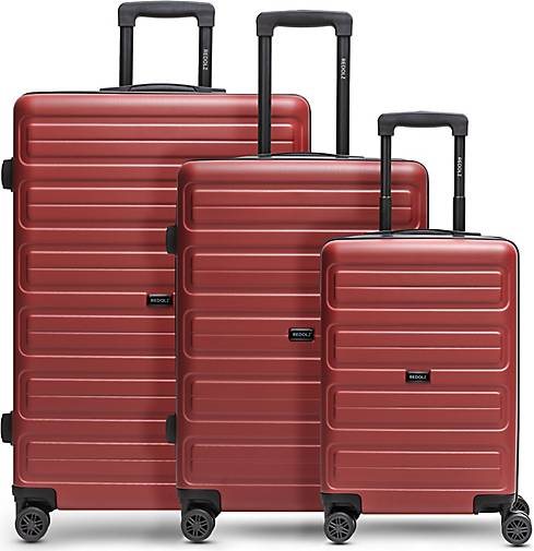 REDOLZ Essentials 08 3-SET 4 Rollen Kofferset 3-teilig