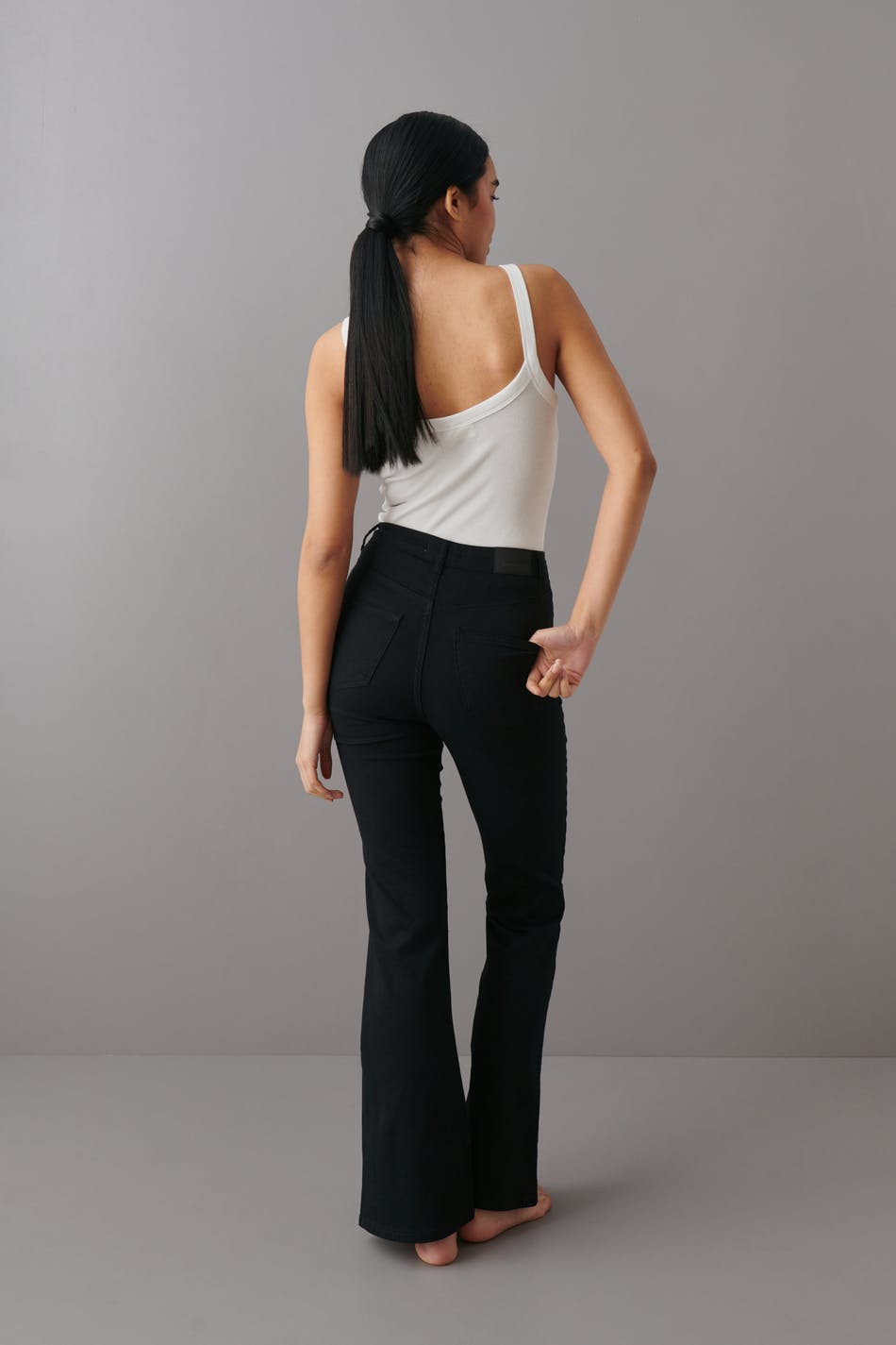 Flare highwaist jeans