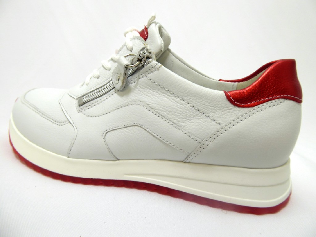 WALDLÄUFER Freizeit Schnürer weiss 752004