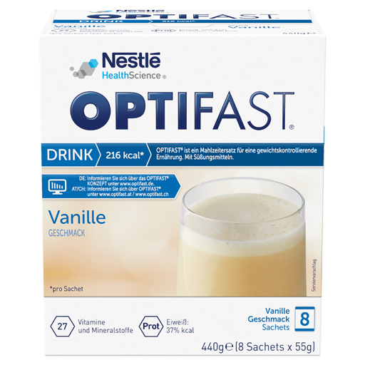 OPTIFAST home Drink Vanille Pulver  8X55 g  Pulver