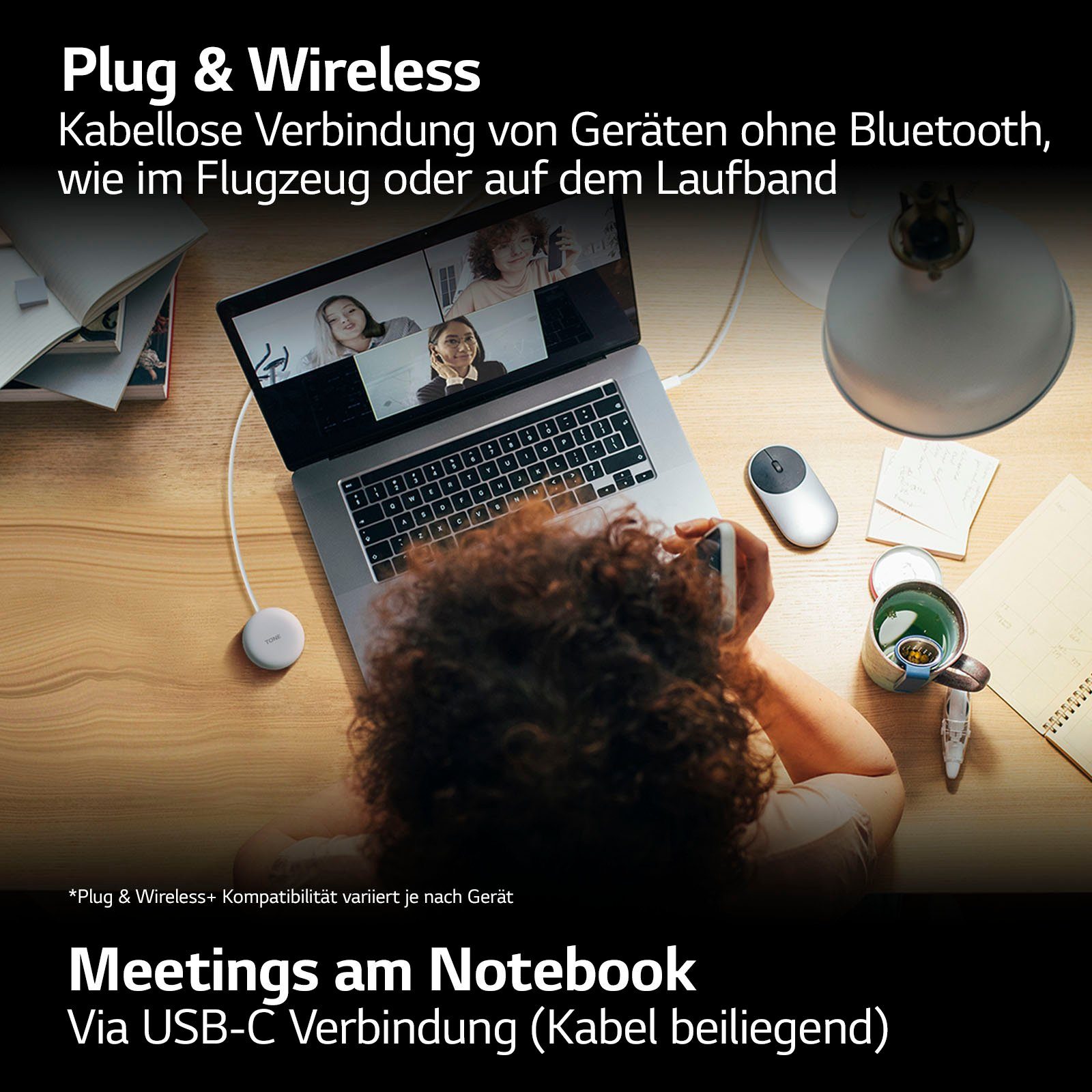 LG TONE Free DT90Q wireless In-Ear-Kopfhörer