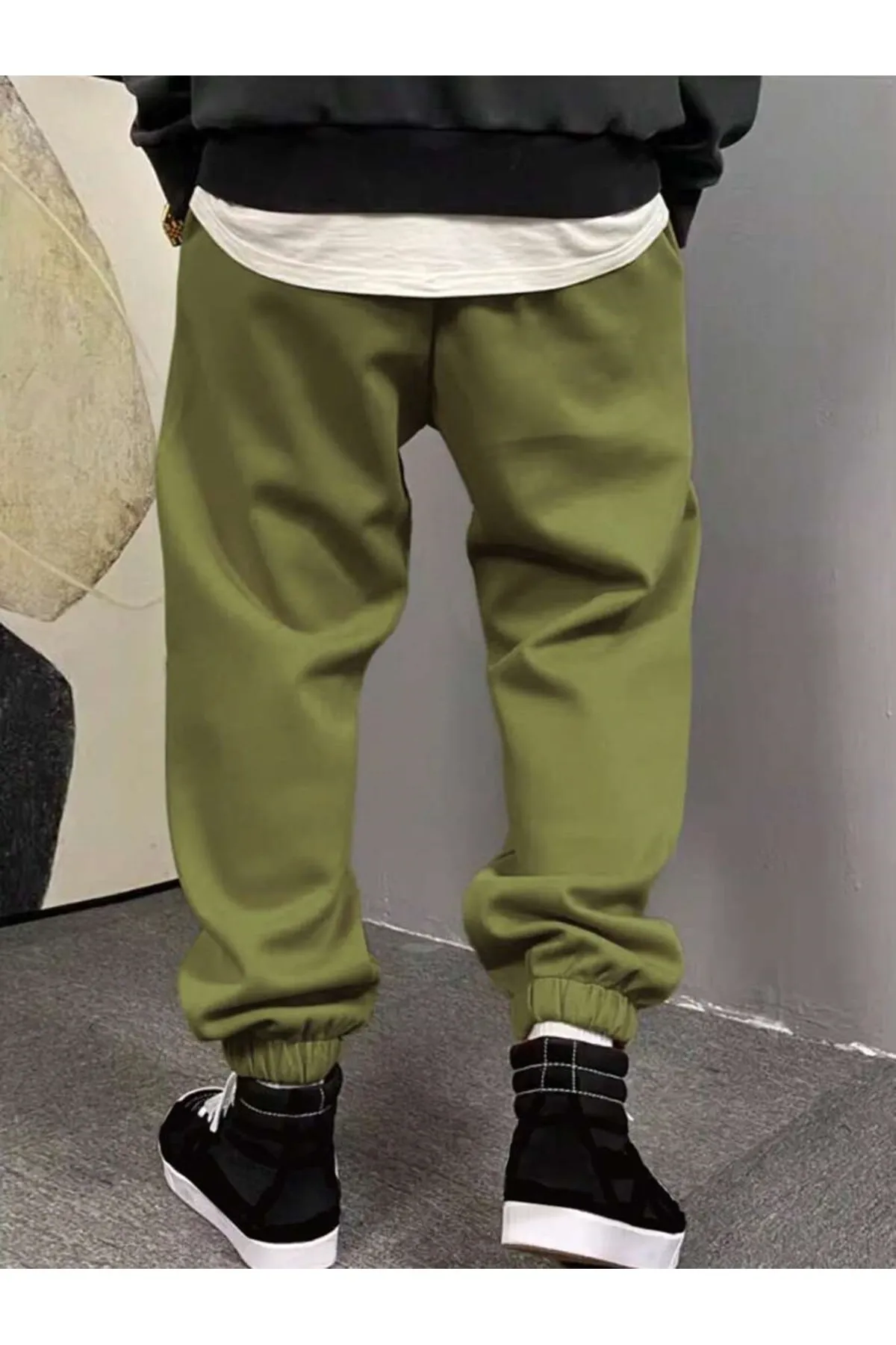MOONBULL  Jogginghose - Khaki - Relaxed