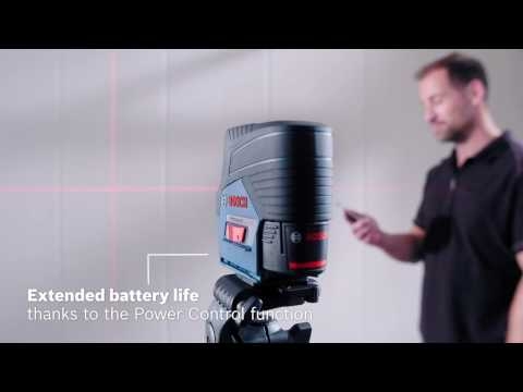 Laser combiné Bosch Blue 0601066G08 GCL 2-50 C avec laser point et laser ligne. Batterie et chargeur non inclus (boîte L).