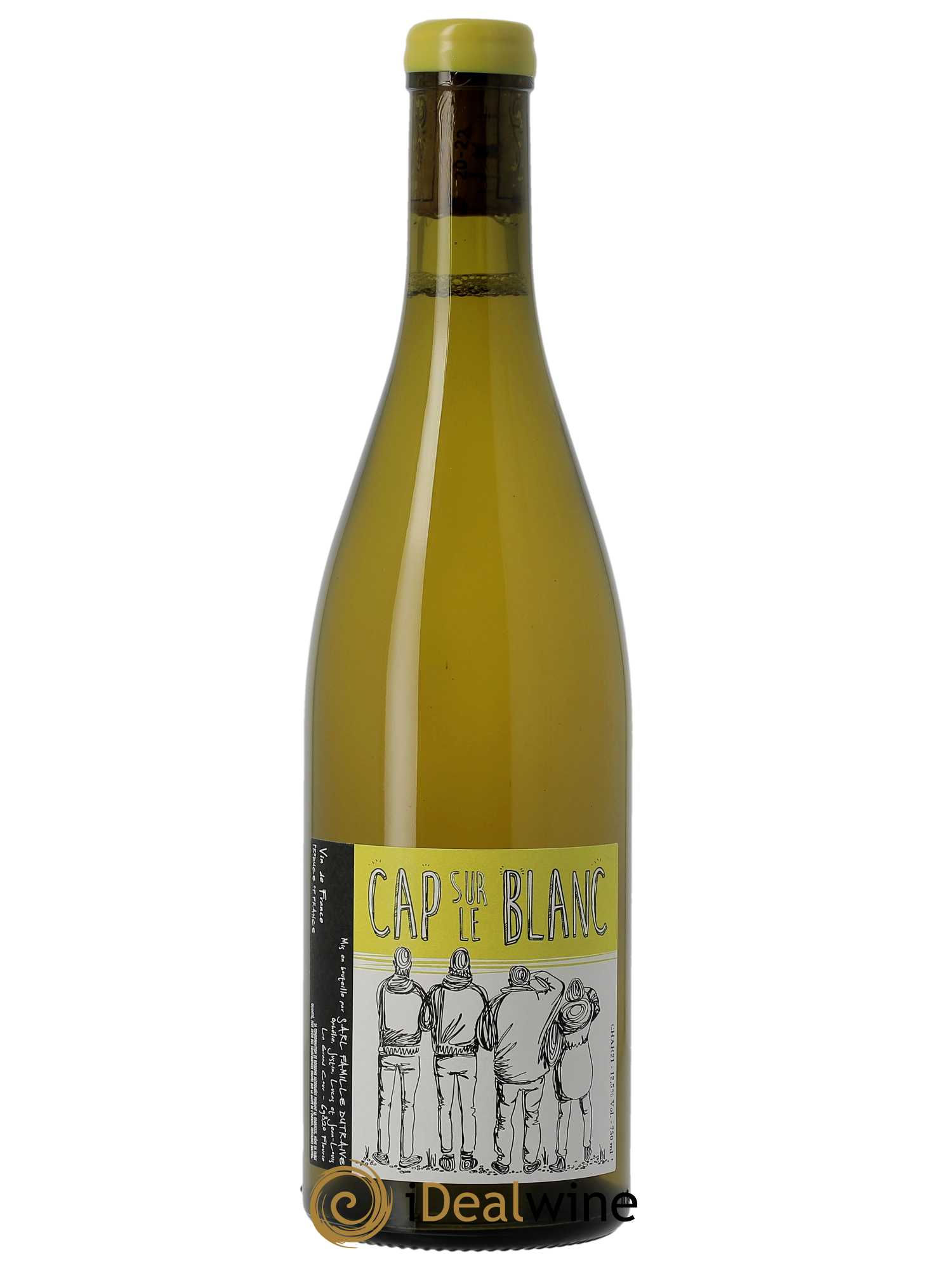 Vin de France Cap sur le blanc Grand'cour (Domaine de la) - Jean-Louis Dutraive  2021 - Lot de 1 Bouteille