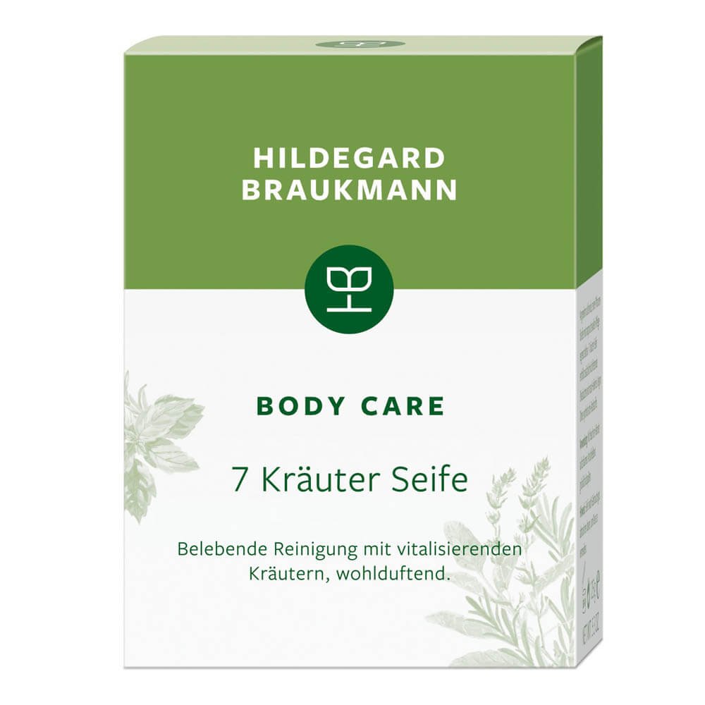 Hildegard Braukmann BODY CARE 7 Kräuter Seife