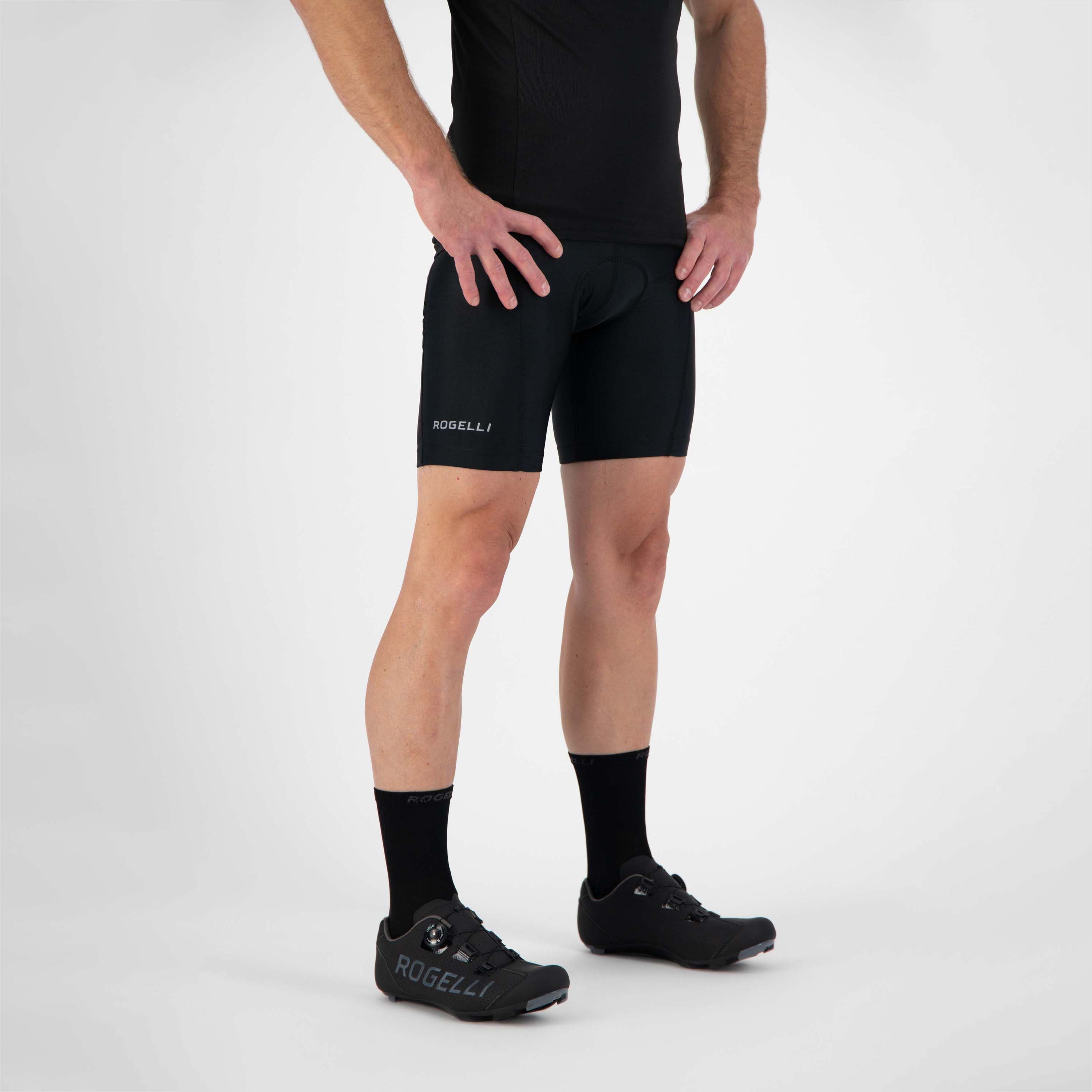 Rogelli Econ Black Herren kurze Radhose