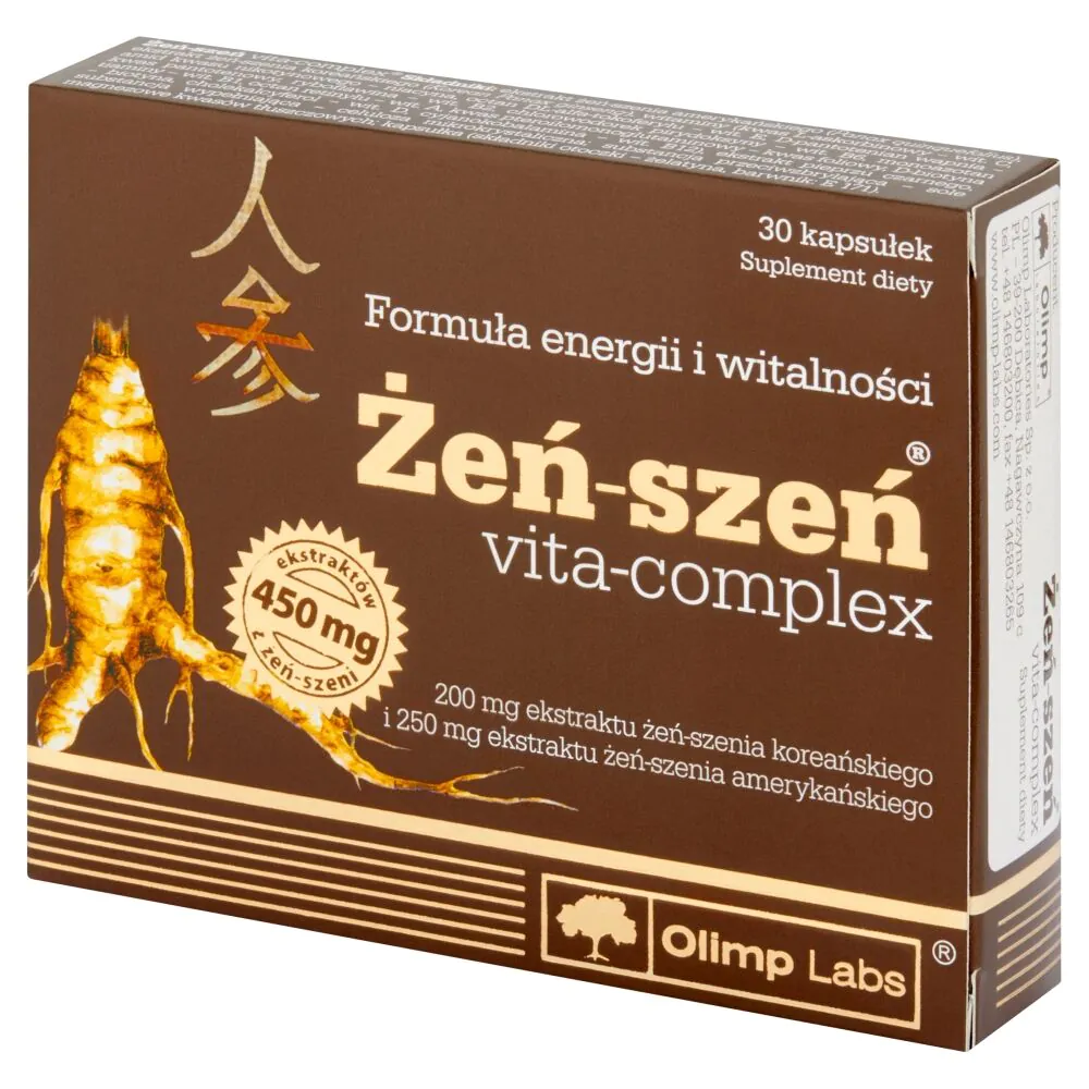 Olimp Ginseng Vita Complex, dodatak prehrani za povećanje energije, kapsule