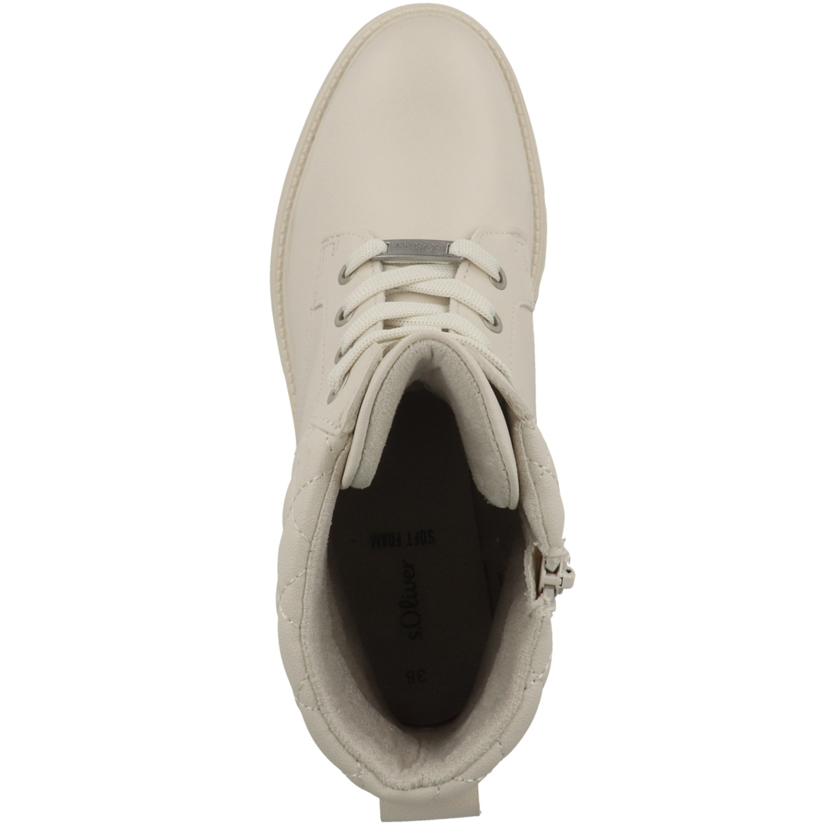s.Oliver 5-25230-41 Schnürboots creme