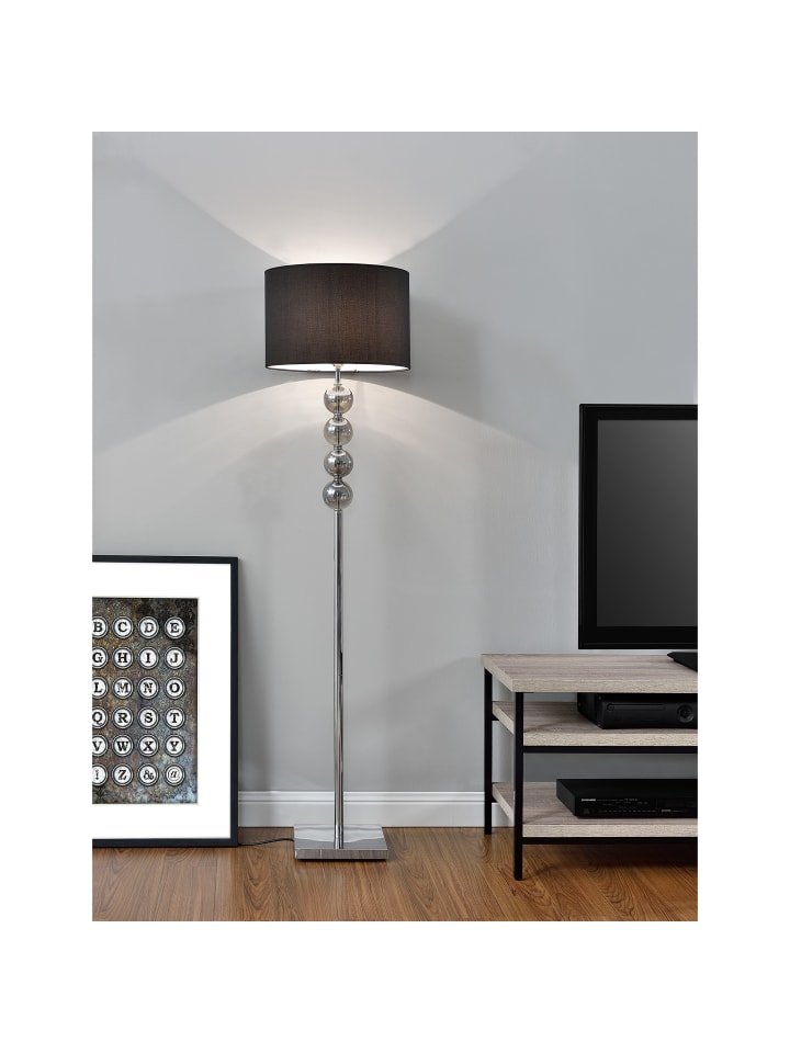 lux.pro Stehleuchte Spheridern in Schwarz (H)155cm (D)37.5cm günstig kaufen onesize