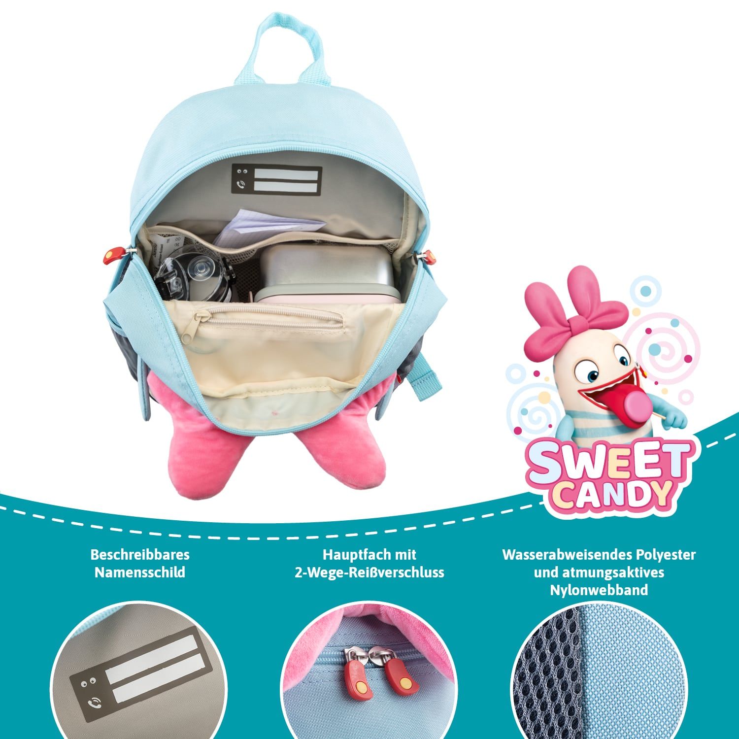 Skandika Sorgenfresser Lilli Kinderrucksack