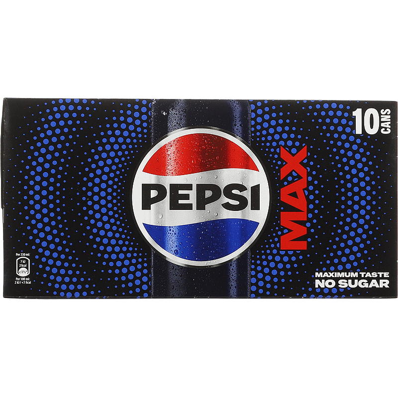 Pepsi Pepsi Max 10x0,33 l boks