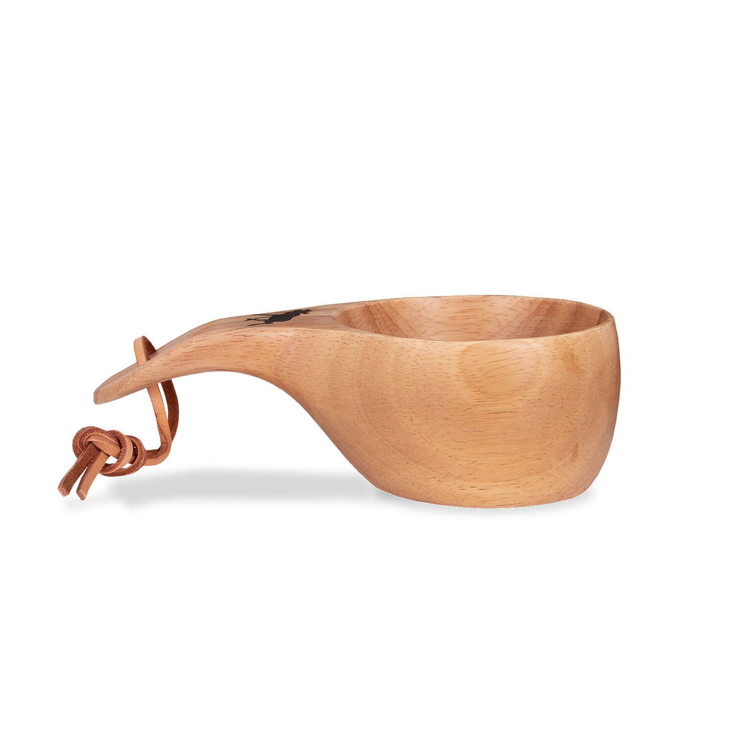 Holzkuksa mit Elchmotiv 120 ml