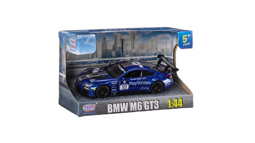 Müller - Toy Place - 1:43 Modellauto mit Rückzugmotor, verschied. Modelle, sortiert