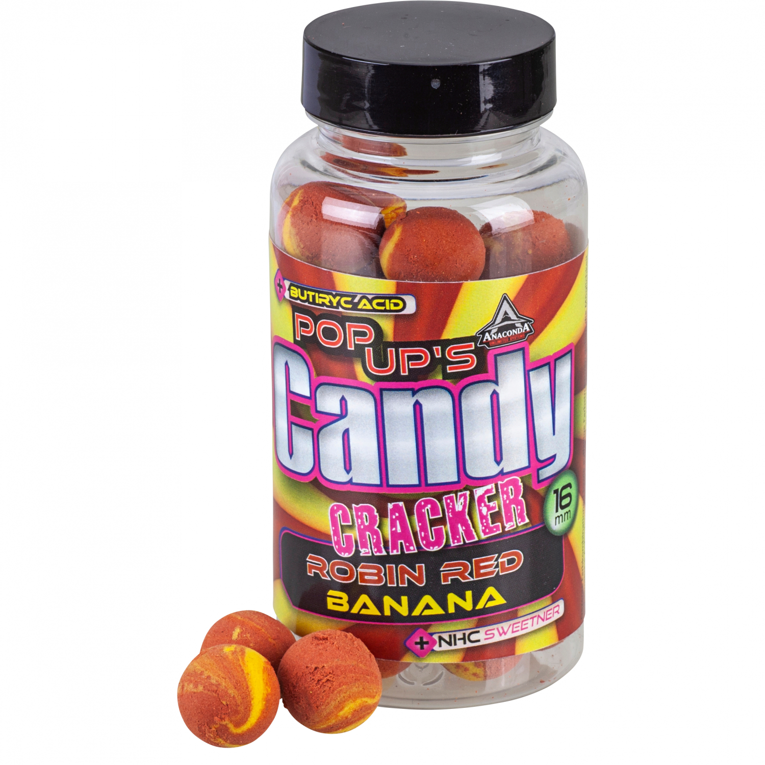 Anaconda Popups Candy Cracker (Robin Red/Banana)