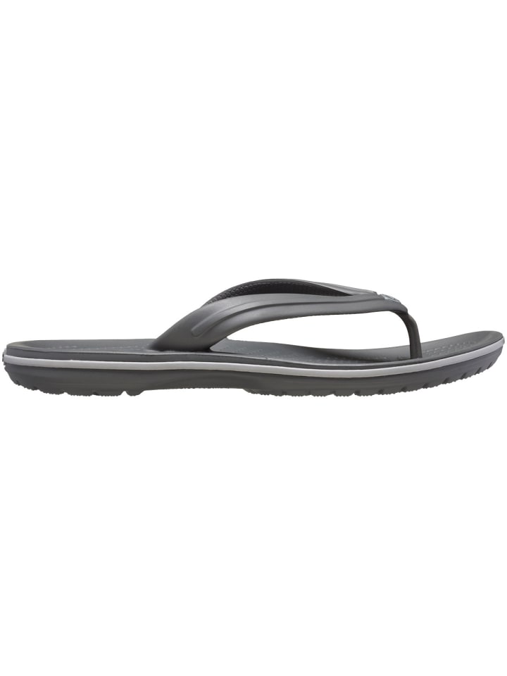 Crocs Freizeitschuhe Crocband Flip in grau günstig kaufen
