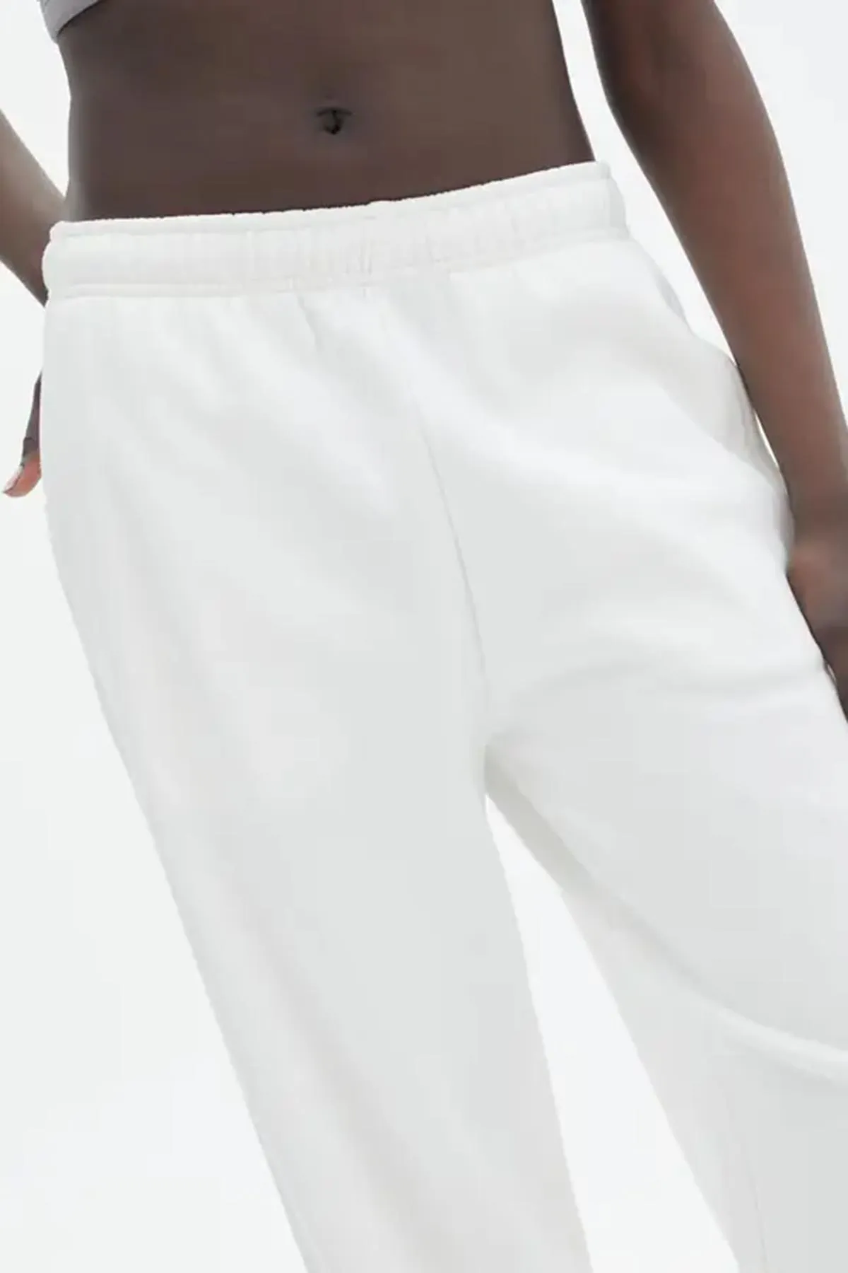 Madmext  Jogginghose - Weiß - Straight