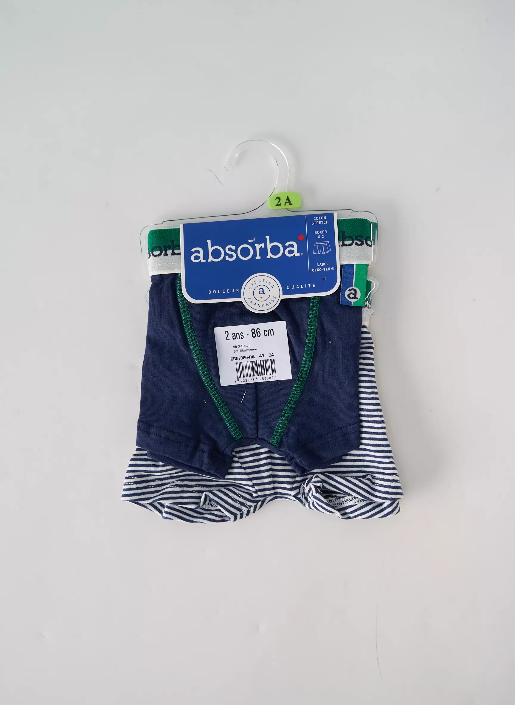 Absorba Boxers Garcon couleur bleu