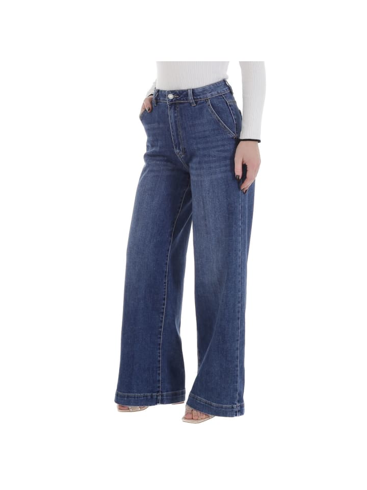 Ital-Design Jeans in Blau günstig kaufen XS