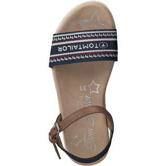Tom Tailor Sandale in blau