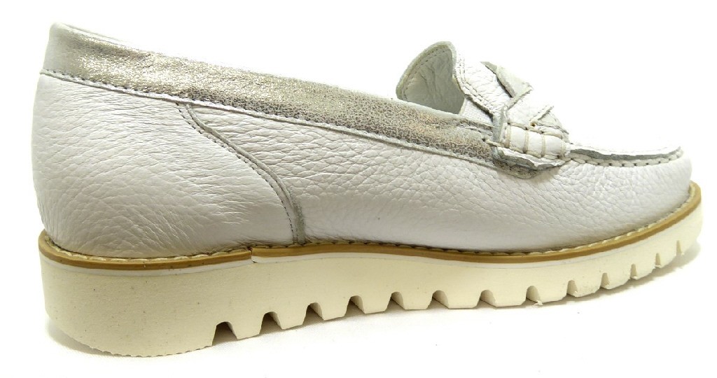 WALDLÄUFER Sportliche Slipper weiss Habea