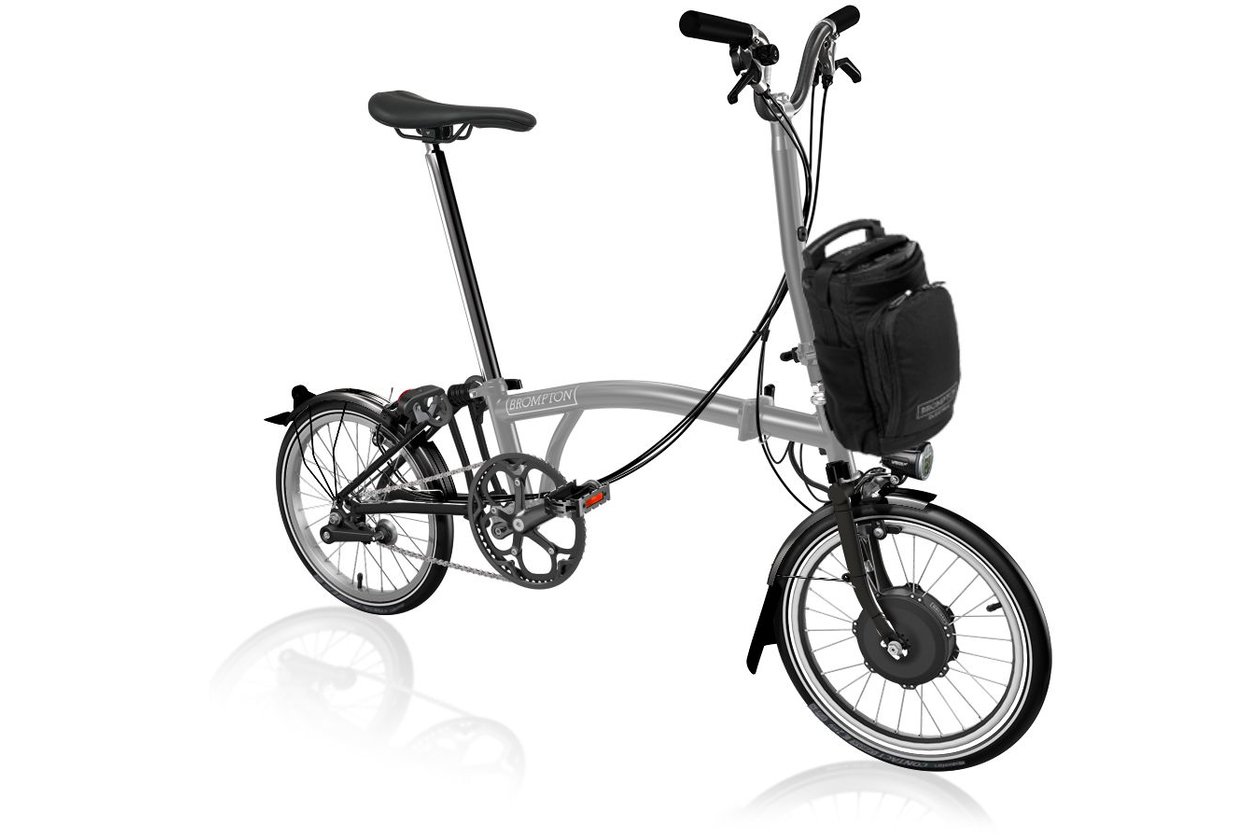 Brompton Electric P-Line Urban - 300 Wh - 2023 - 16 Zoll - Faltrahmen