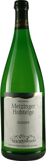 2022 Metzinger Hofsteige Silvaner halbtrocken 1,0 L - Weingärtnergenossenschaft Metzingen-Neuhausen