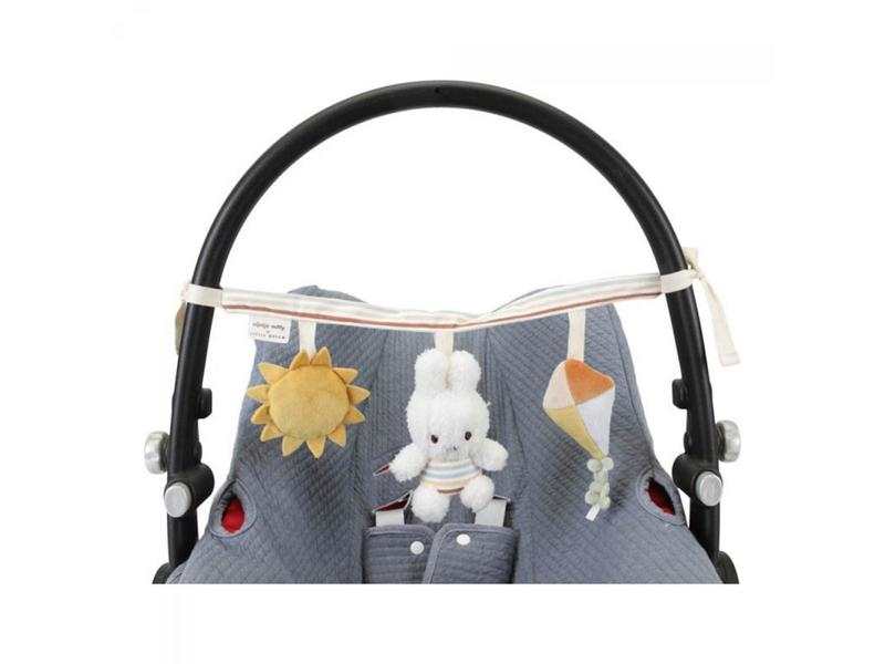 Chaine d'activités pour poussette Miffy - Vintage Sunny Stripes