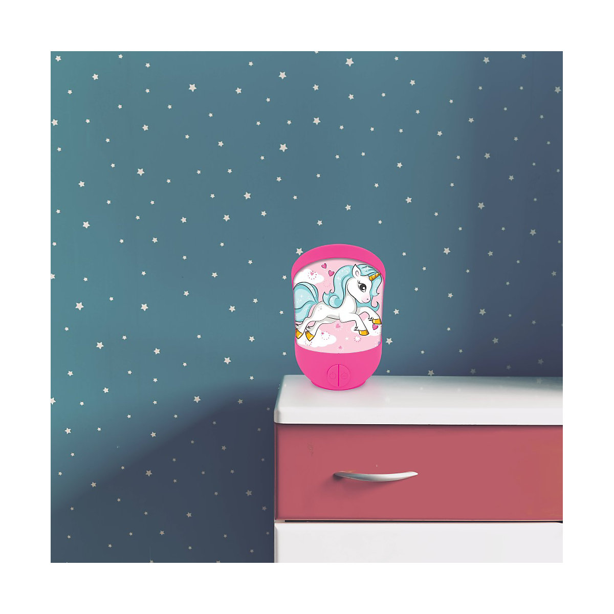 Einhorn Wandlicht Tisch-Nachtlicht Lampe mit Timerfunktion